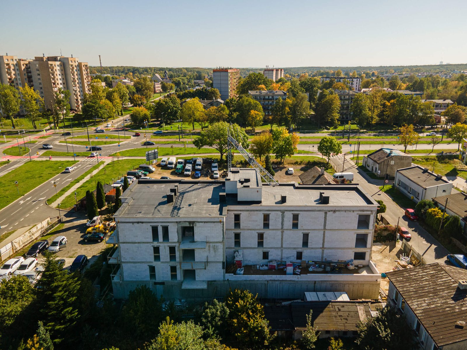 Budowa październik 2026 – elewacja boczna